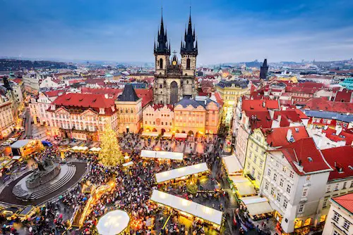 Los mejores mercados navideños de Europa del Este: Praga, República Checa |  Winetraveler.com