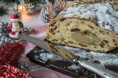 Kerststol - Países Bajos - Típico pan navideño holandés y alemán con pasta de almendras |  Winetraveler.com