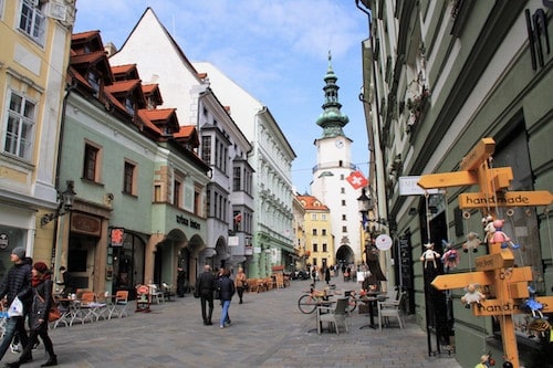 Bratislava Eslovaquia: recorrido gastronómico y a pie por la ciudad