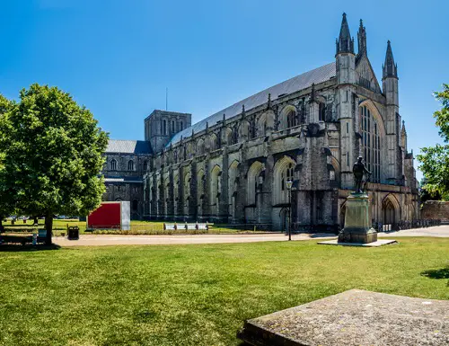 La Catedral de Winchester en Hampshire, Reino Unido