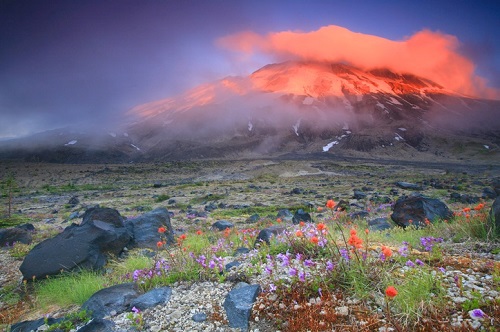 Monumento Nacional Volcánico del Monte Saint Helens, Washington