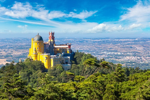 Castillo de Sintra en Portugal