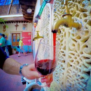 La Fuente del Vino en Ronda España |  Winetraveler.com