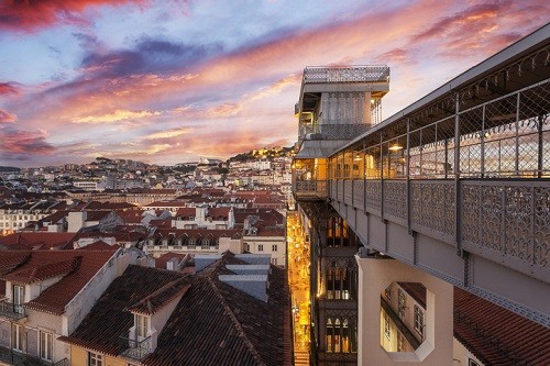 Experiencias Únicas en Lisboa Portugal - Elevador de Santa Justa |  Winetraveler.com