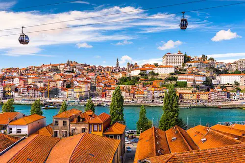 Las mejores cosas que hacer en Oporto Portugal - Viajar en teleférico