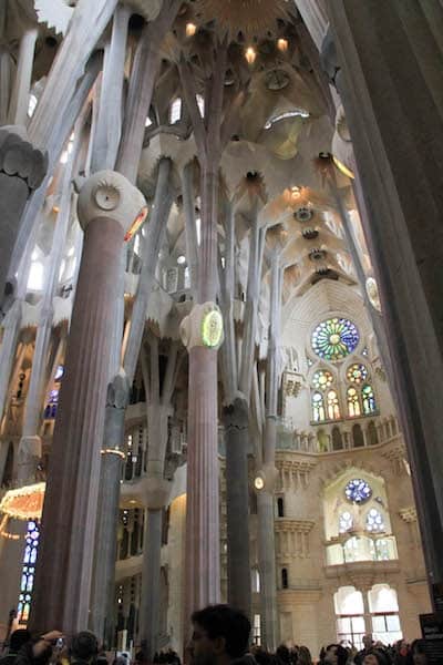 Visitando la Sagrada Familia de Gaudí en Barcelona |  Winetraveler.com