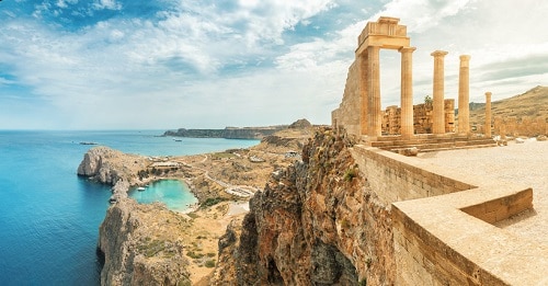 mejores islas griegas para visitar en historia y arqueología |  Rodas
