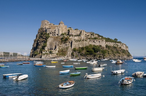 Castello Aragonese en Ischia Ponte