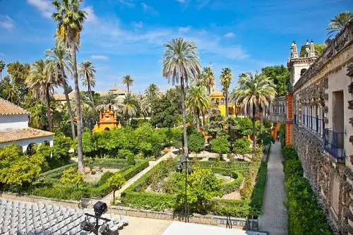 Jardines del Real Alcázar de Sevilla, Andalucía, España |  Las mejores cosas para hacer en Sevilla España