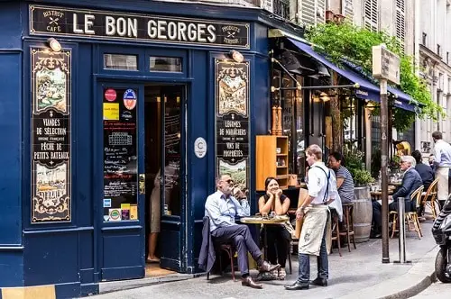 mejores cosas para hacer en París: siéntese mirando hacia afuera en un café parisino |  Winetraveler.com