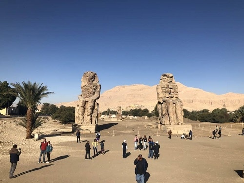 Colosos de Memnon, Luxor
