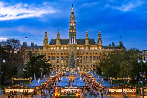 Los mejores mercados navideños de Europa para visitar - Viena, Austria
